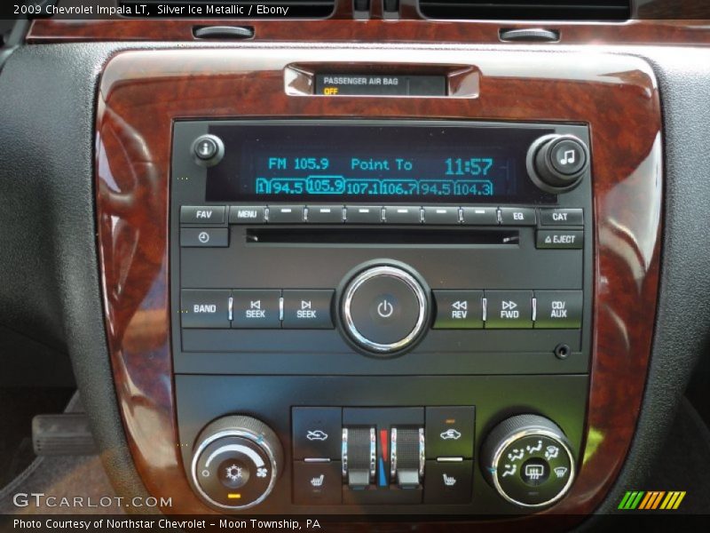 Silver Ice Metallic / Ebony 2009 Chevrolet Impala LT