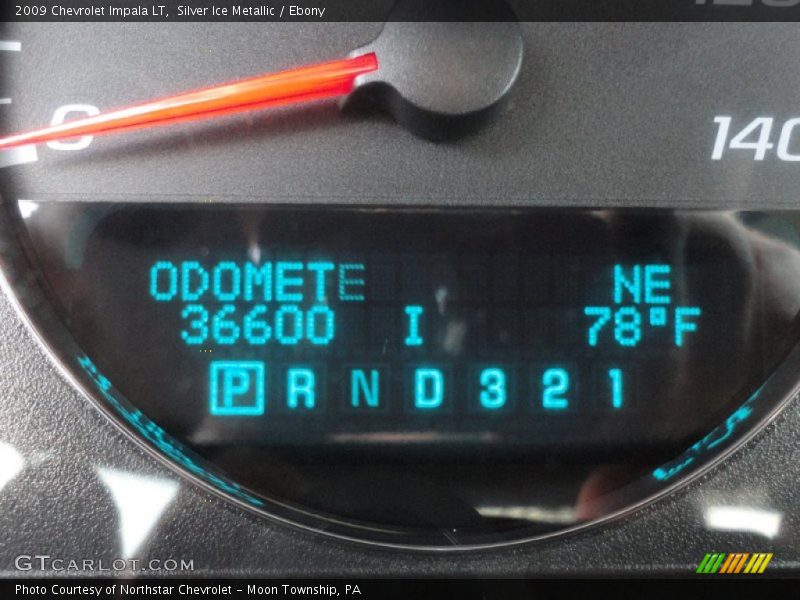 Silver Ice Metallic / Ebony 2009 Chevrolet Impala LT