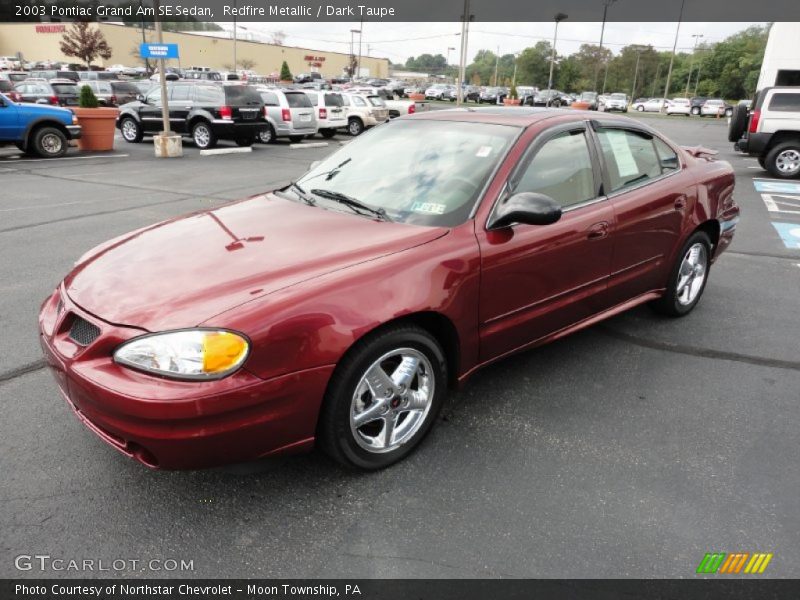 Front 3/4 View of 2003 Grand Am SE Sedan