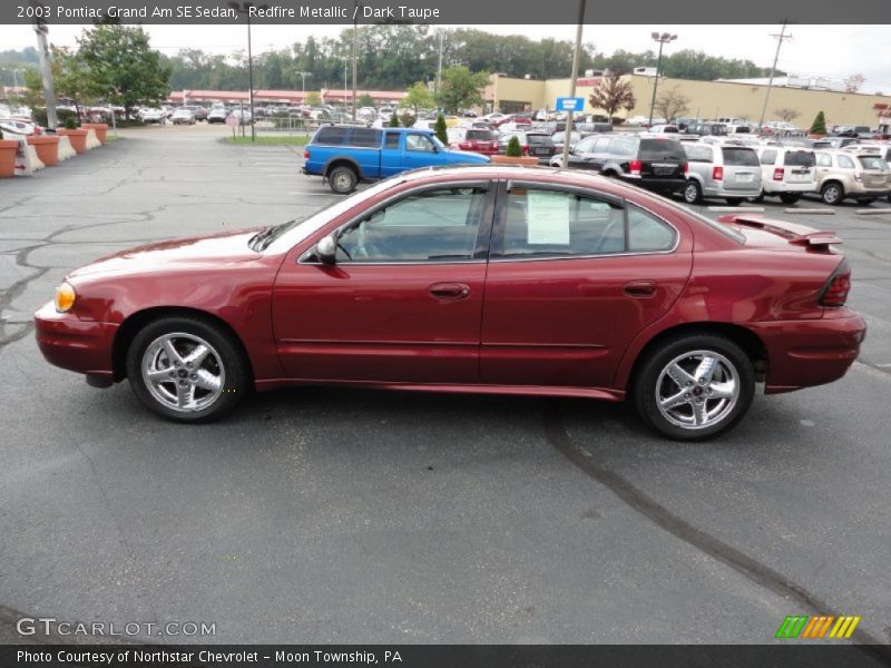  2003 Grand Am SE Sedan Redfire Metallic