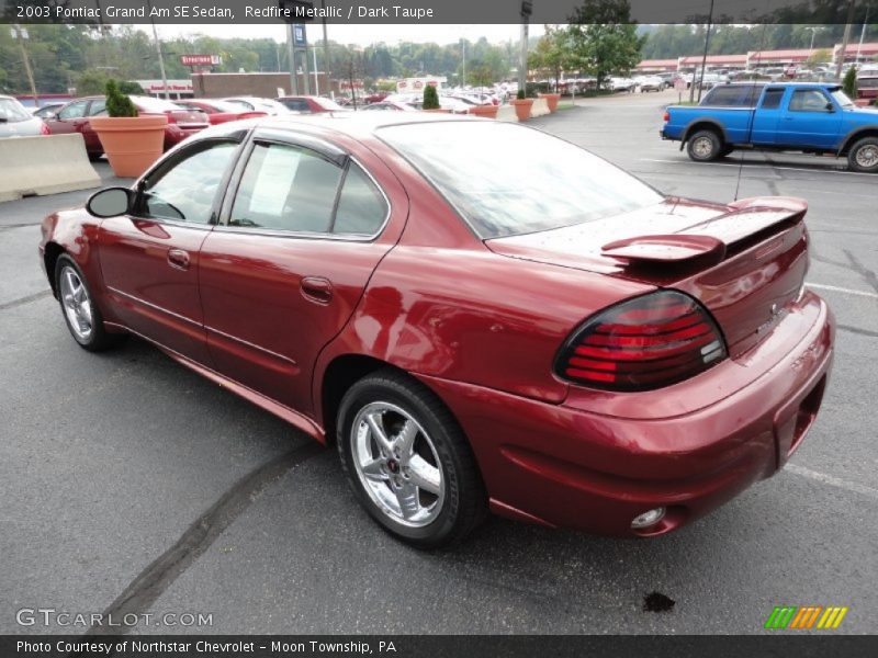  2003 Grand Am SE Sedan Redfire Metallic