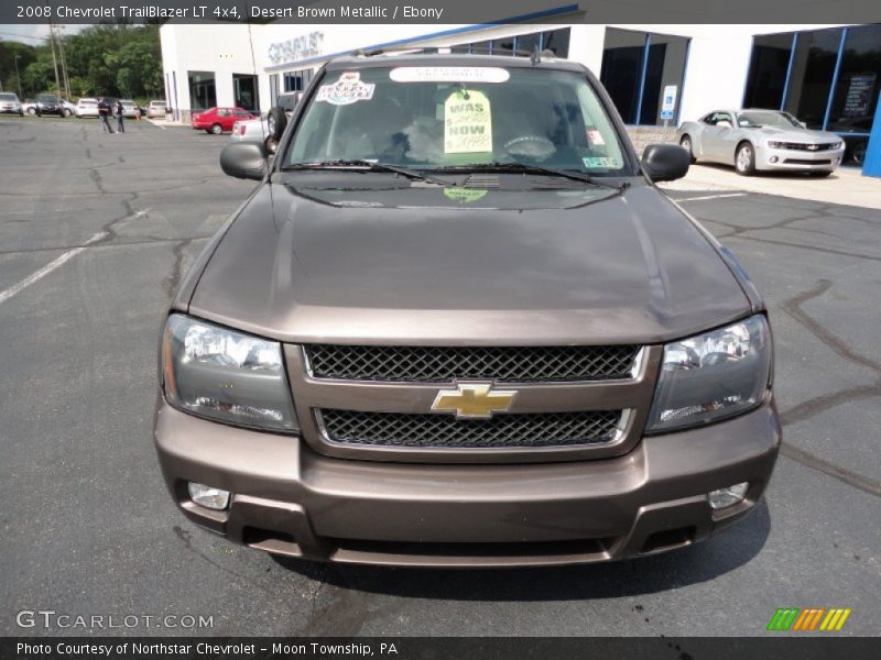 Desert Brown Metallic / Ebony 2008 Chevrolet TrailBlazer LT 4x4