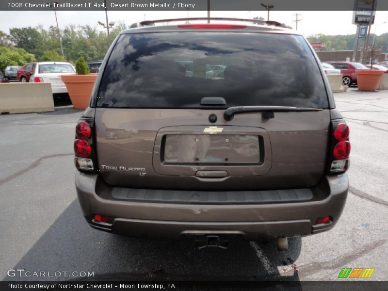 Desert Brown Metallic / Ebony 2008 Chevrolet TrailBlazer LT 4x4