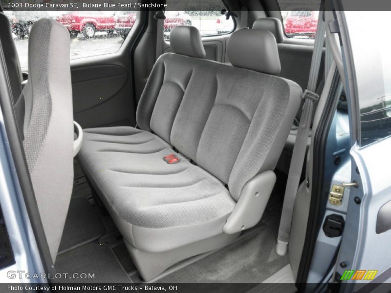 Butane Blue Pearl / Sandstone 2003 Dodge Caravan SE