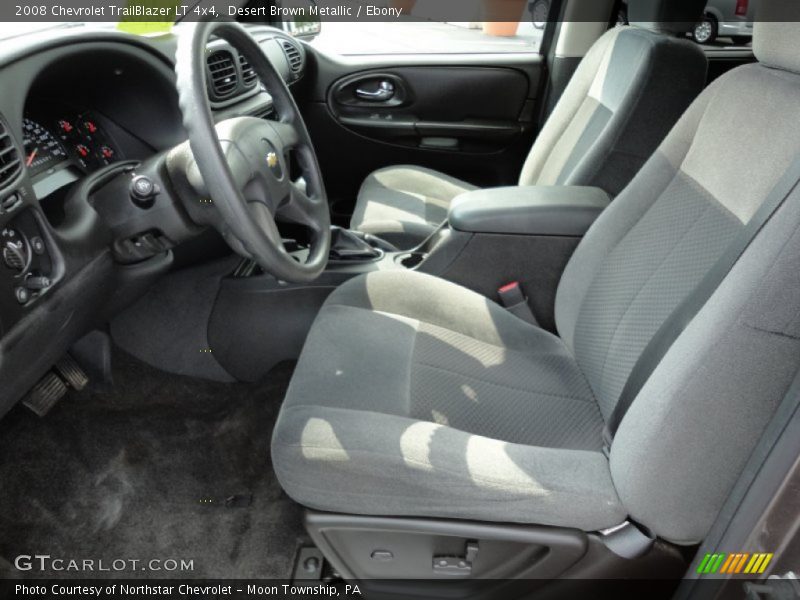 Desert Brown Metallic / Ebony 2008 Chevrolet TrailBlazer LT 4x4