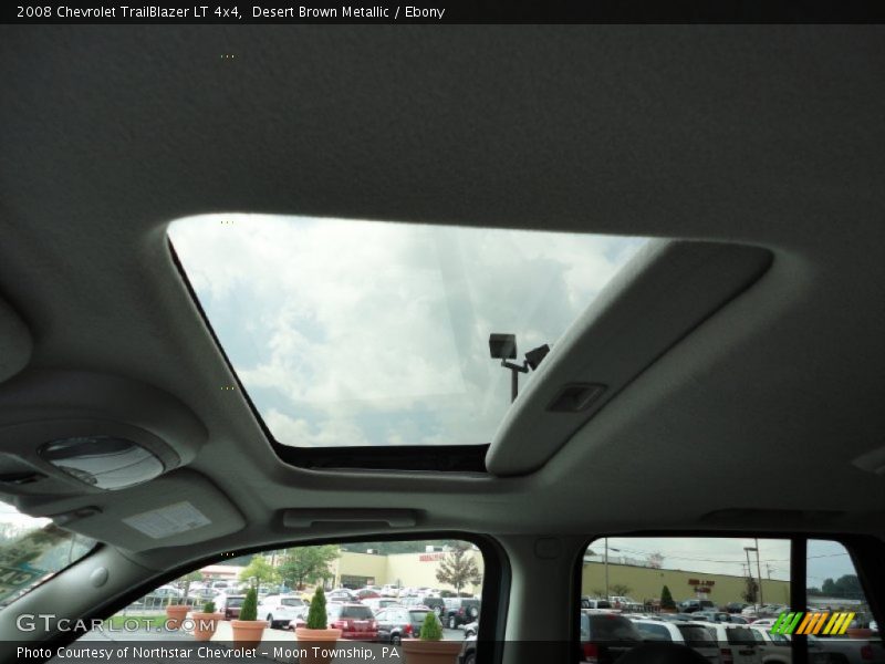 Desert Brown Metallic / Ebony 2008 Chevrolet TrailBlazer LT 4x4