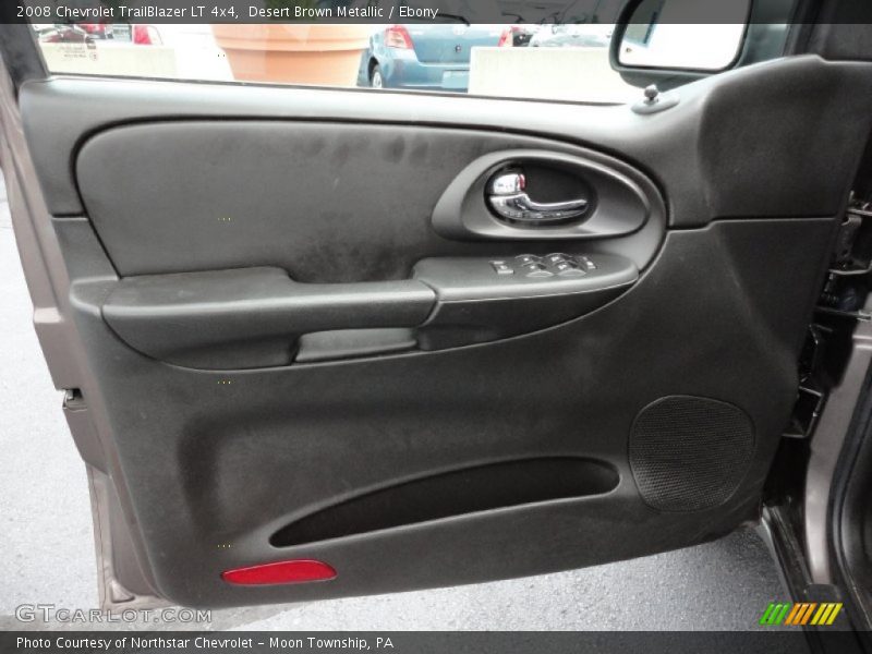 Desert Brown Metallic / Ebony 2008 Chevrolet TrailBlazer LT 4x4