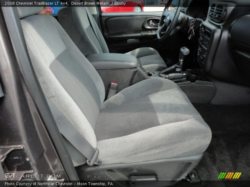 Desert Brown Metallic / Ebony 2008 Chevrolet TrailBlazer LT 4x4