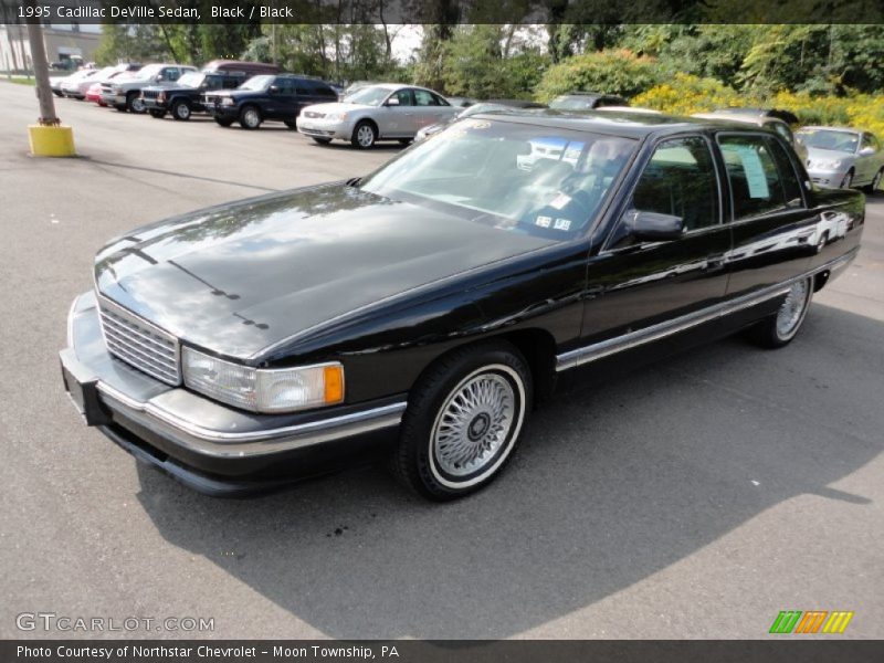 Black / Black 1995 Cadillac DeVille Sedan