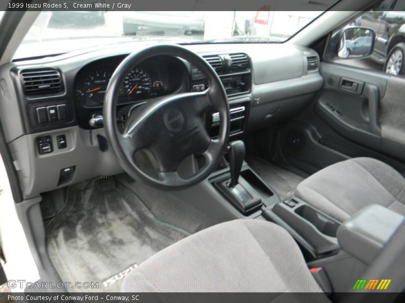  1999 Rodeo S Gray Interior