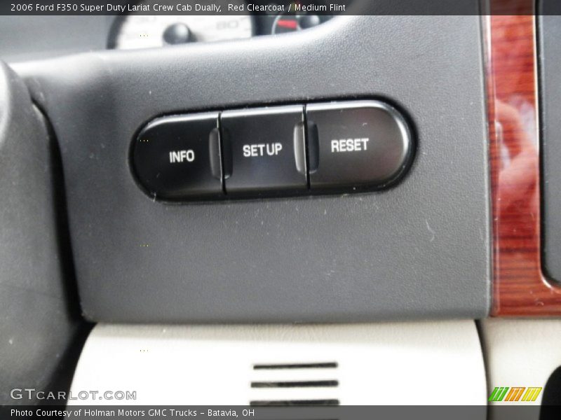 Red Clearcoat / Medium Flint 2006 Ford F350 Super Duty Lariat Crew Cab Dually