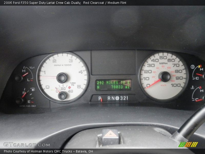  2006 F350 Super Duty Lariat Crew Cab Dually Lariat Crew Cab Dually Gauges