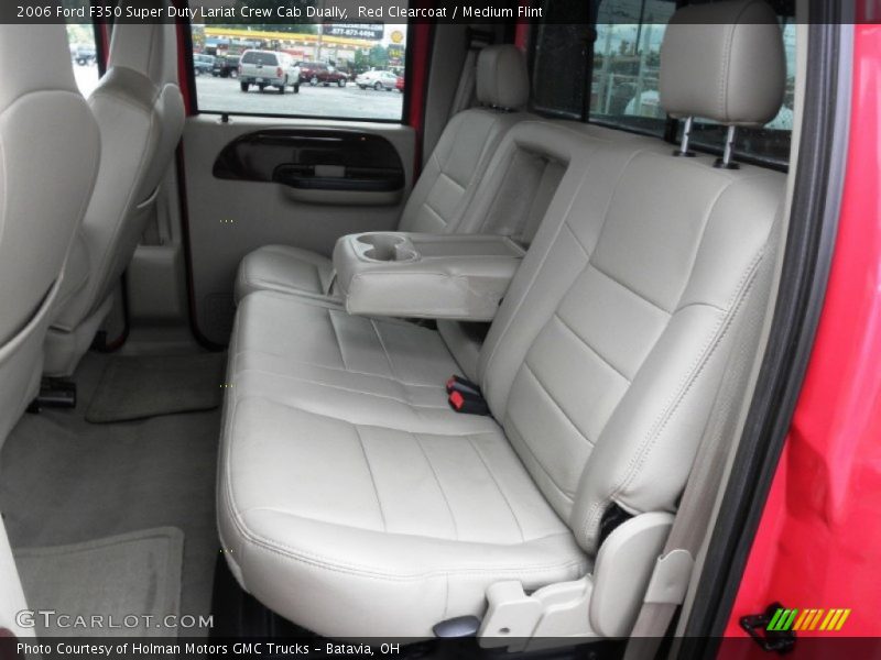 Red Clearcoat / Medium Flint 2006 Ford F350 Super Duty Lariat Crew Cab Dually