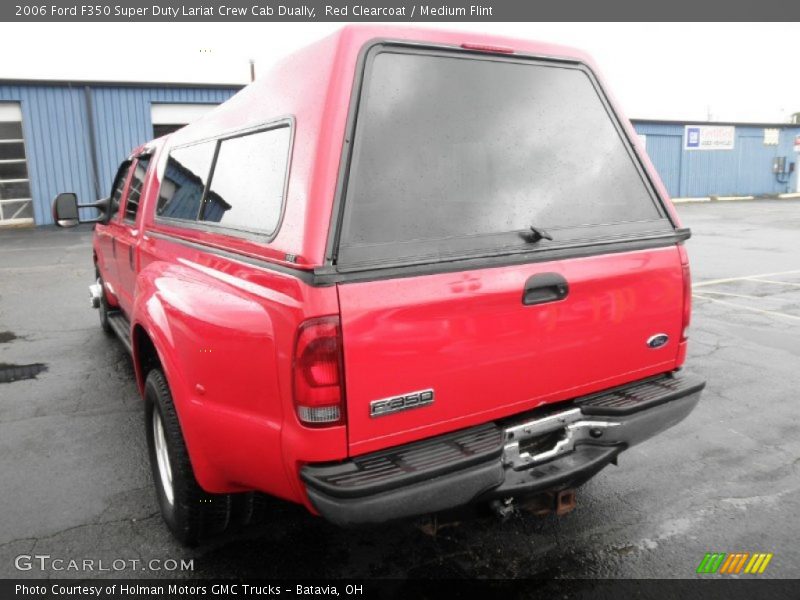 Red Clearcoat / Medium Flint 2006 Ford F350 Super Duty Lariat Crew Cab Dually