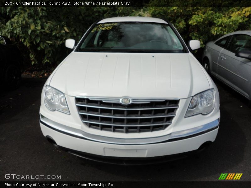 Stone White / Pastel Slate Gray 2007 Chrysler Pacifica Touring AWD
