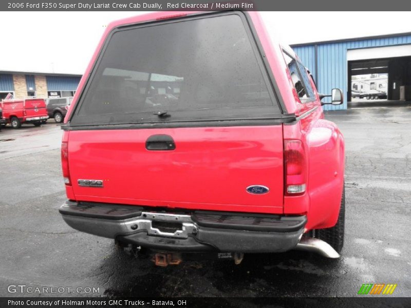 Red Clearcoat / Medium Flint 2006 Ford F350 Super Duty Lariat Crew Cab Dually