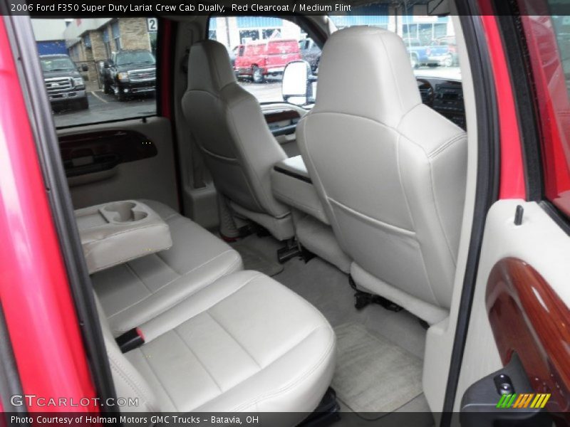 Red Clearcoat / Medium Flint 2006 Ford F350 Super Duty Lariat Crew Cab Dually