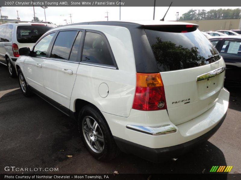 Stone White / Pastel Slate Gray 2007 Chrysler Pacifica Touring AWD