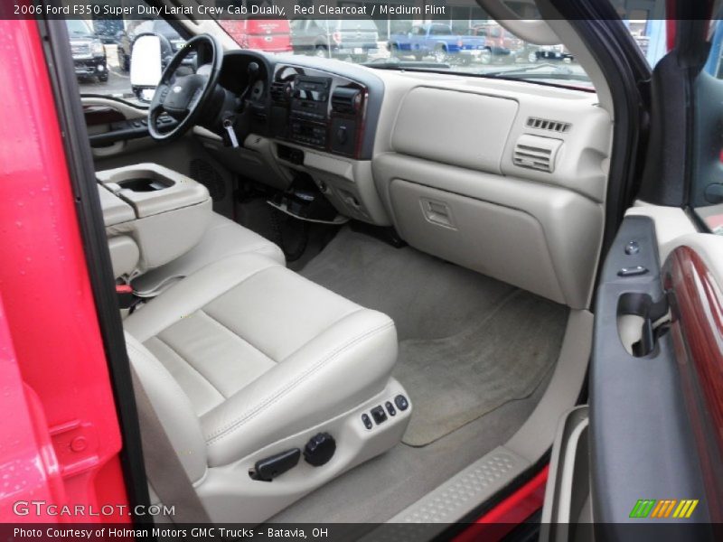 Red Clearcoat / Medium Flint 2006 Ford F350 Super Duty Lariat Crew Cab Dually