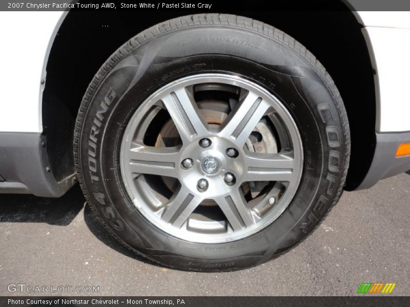 Stone White / Pastel Slate Gray 2007 Chrysler Pacifica Touring AWD