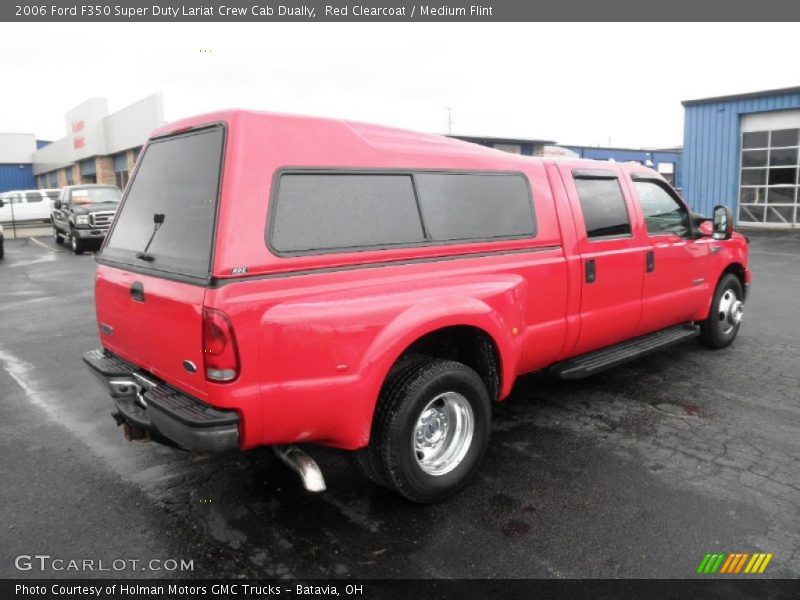 2006 F350 Super Duty Lariat Crew Cab Dually Red Clearcoat