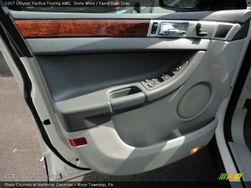 Stone White / Pastel Slate Gray 2007 Chrysler Pacifica Touring AWD