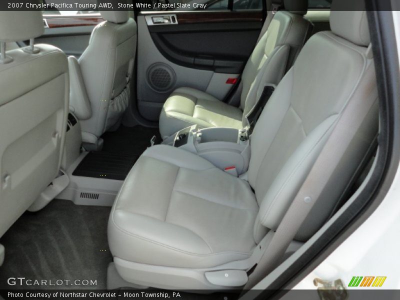 Stone White / Pastel Slate Gray 2007 Chrysler Pacifica Touring AWD