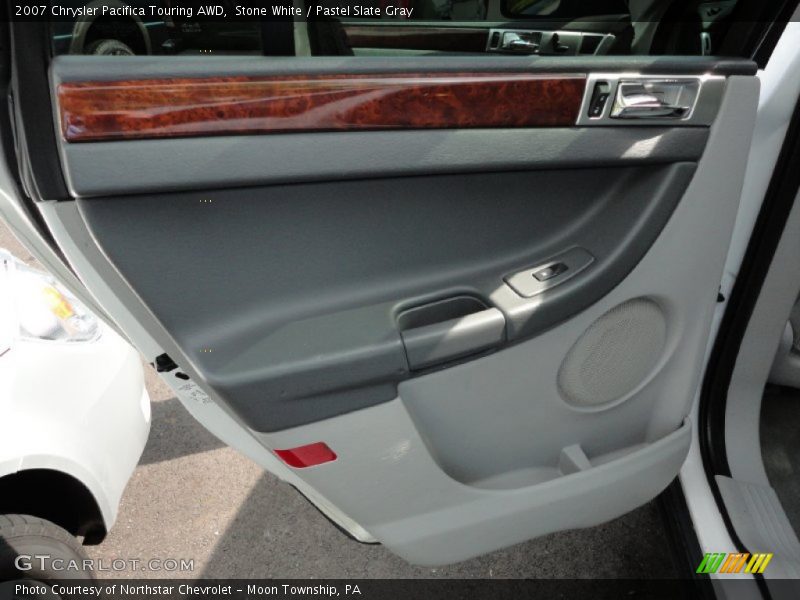 Stone White / Pastel Slate Gray 2007 Chrysler Pacifica Touring AWD