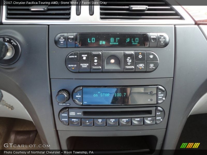Stone White / Pastel Slate Gray 2007 Chrysler Pacifica Touring AWD