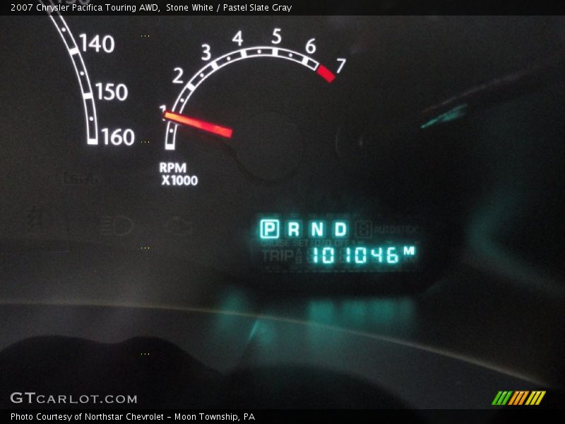 Stone White / Pastel Slate Gray 2007 Chrysler Pacifica Touring AWD