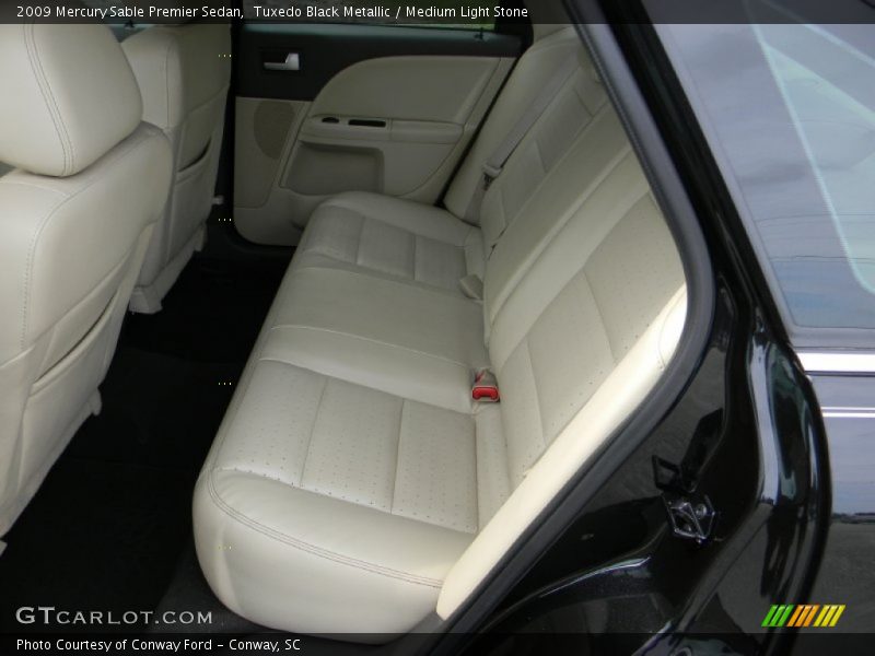 Tuxedo Black Metallic / Medium Light Stone 2009 Mercury Sable Premier Sedan