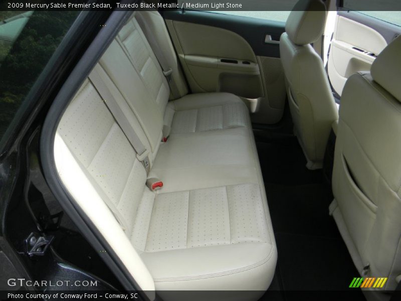 Tuxedo Black Metallic / Medium Light Stone 2009 Mercury Sable Premier Sedan