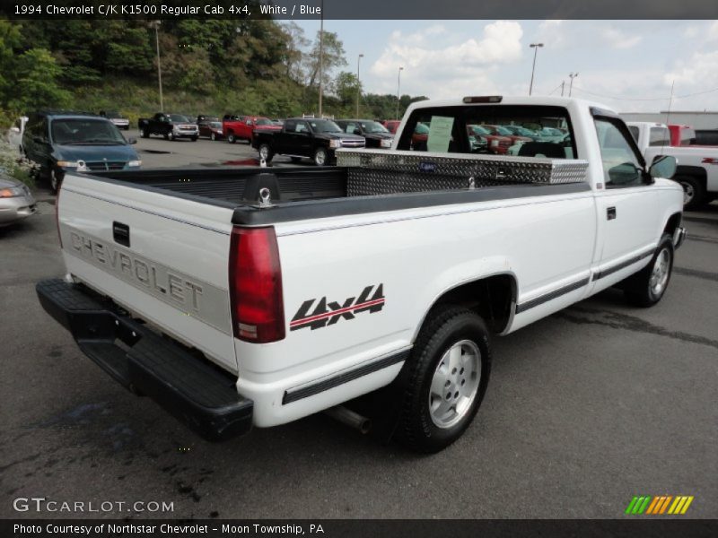  1994 C/K K1500 Regular Cab 4x4 White