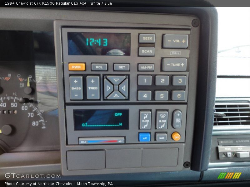 Controls of 1994 C/K K1500 Regular Cab 4x4