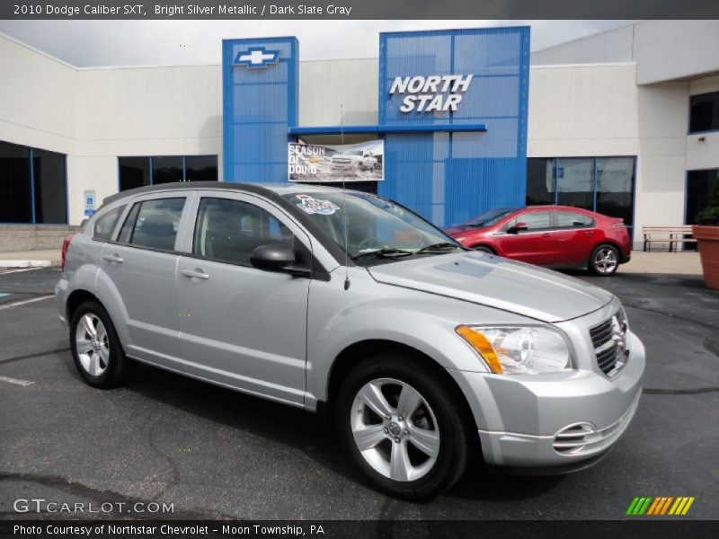 Bright Silver Metallic / Dark Slate Gray 2010 Dodge Caliber SXT