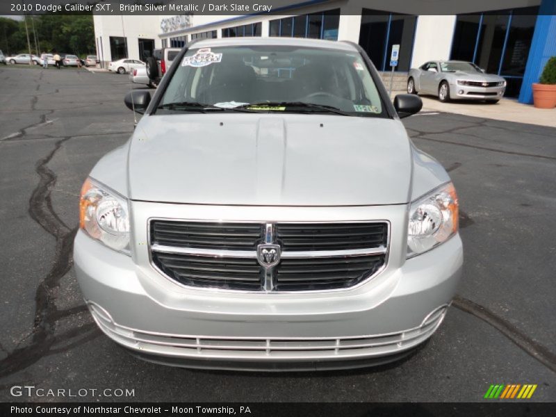 Bright Silver Metallic / Dark Slate Gray 2010 Dodge Caliber SXT