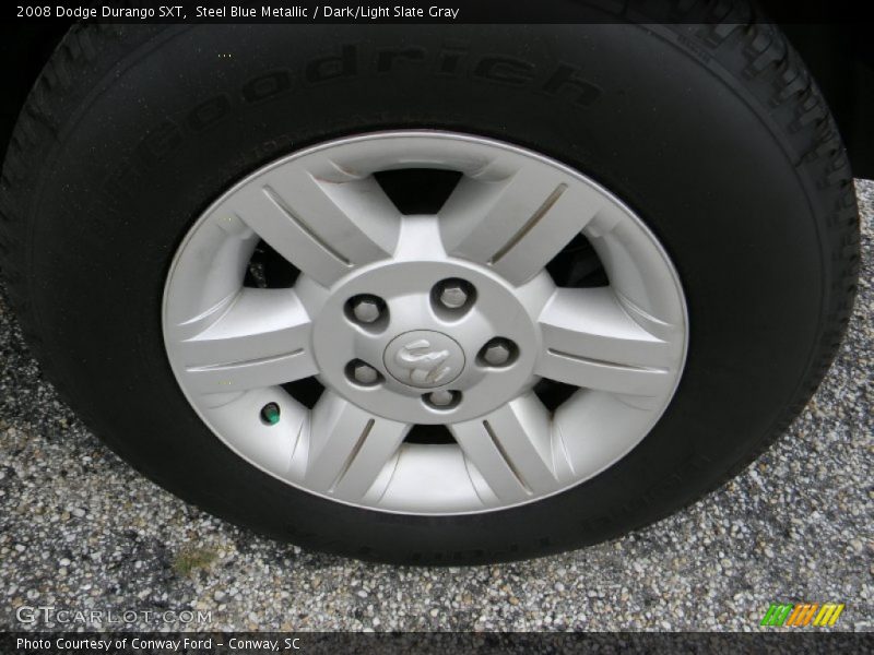 Steel Blue Metallic / Dark/Light Slate Gray 2008 Dodge Durango SXT