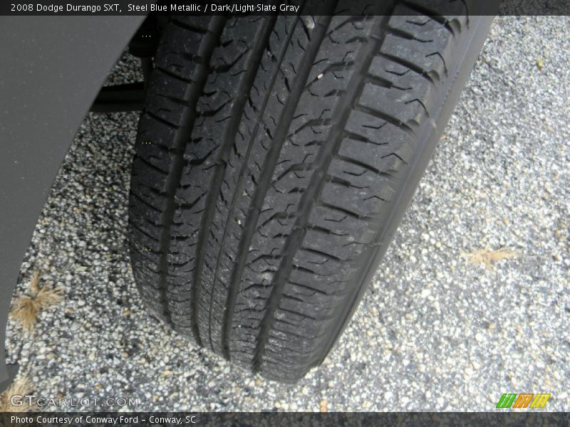 Steel Blue Metallic / Dark/Light Slate Gray 2008 Dodge Durango SXT