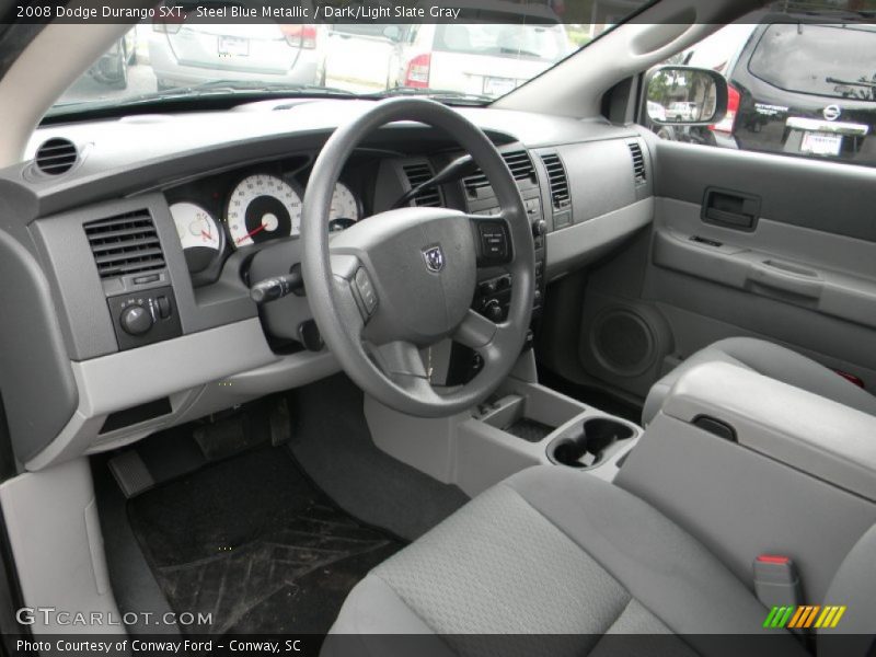 Dark/Light Slate Gray Interior - 2008 Durango SXT 