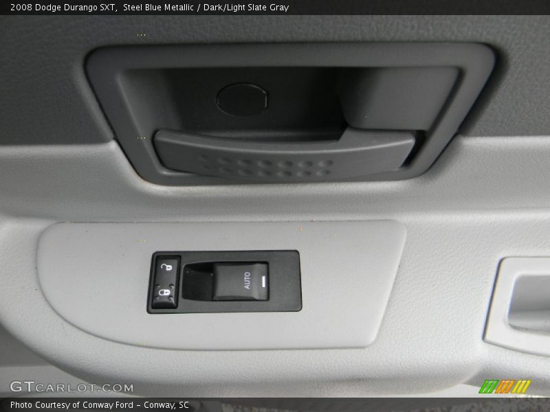 Steel Blue Metallic / Dark/Light Slate Gray 2008 Dodge Durango SXT