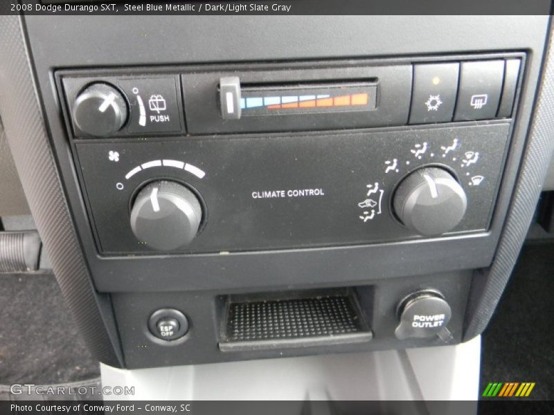 Controls of 2008 Durango SXT