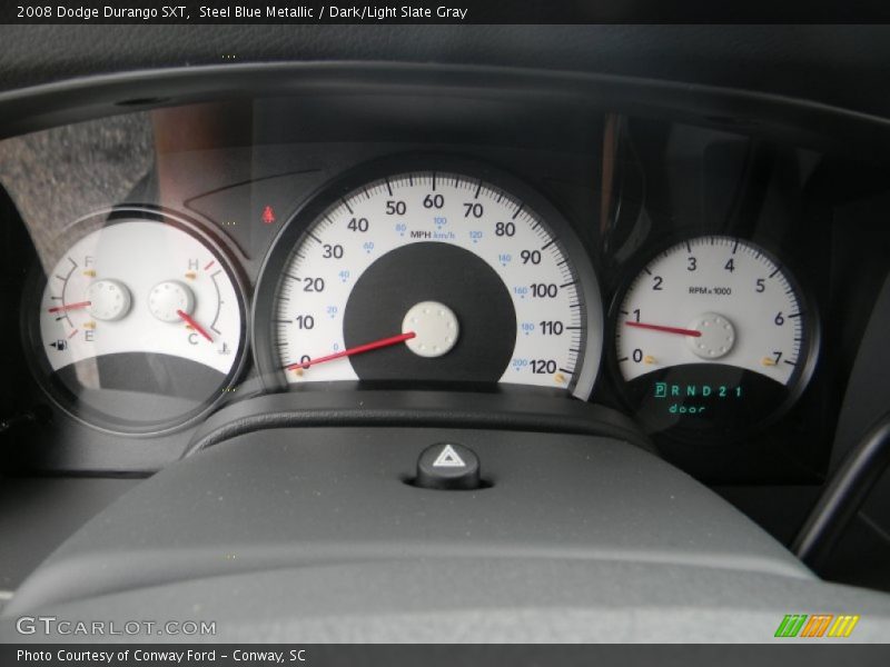  2008 Durango SXT SXT Gauges