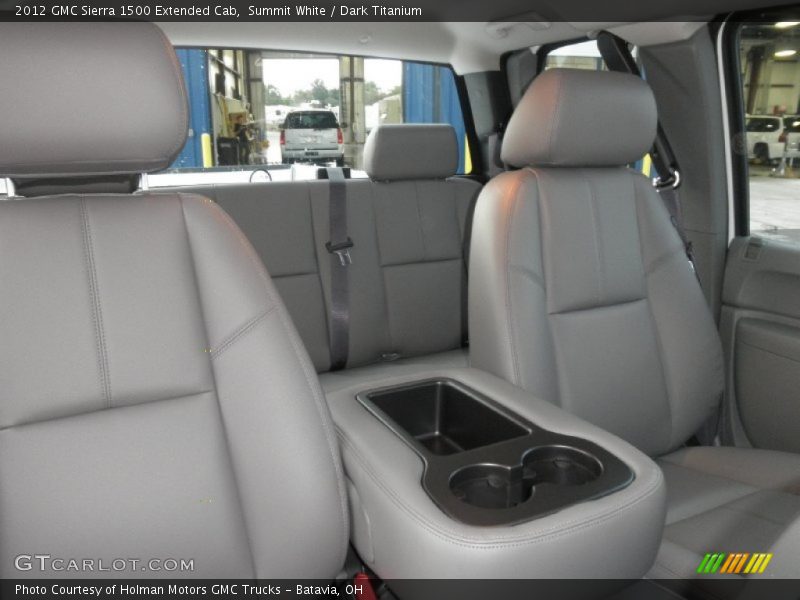Summit White / Dark Titanium 2012 GMC Sierra 1500 Extended Cab