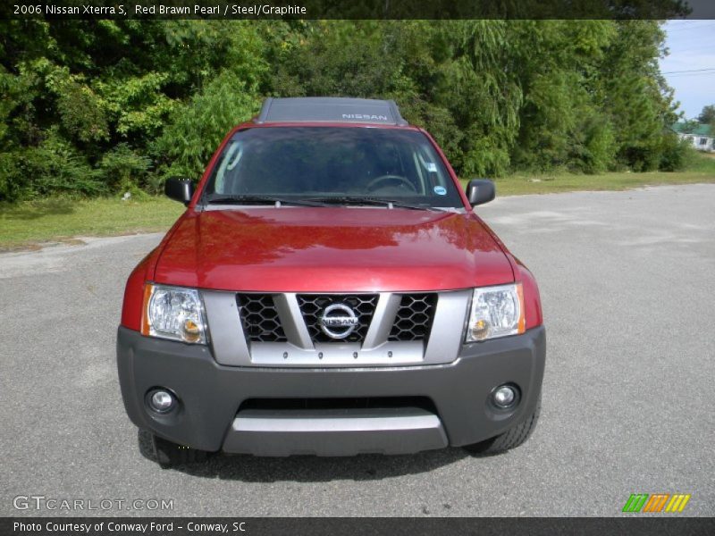 Red Brawn Pearl / Steel/Graphite 2006 Nissan Xterra S