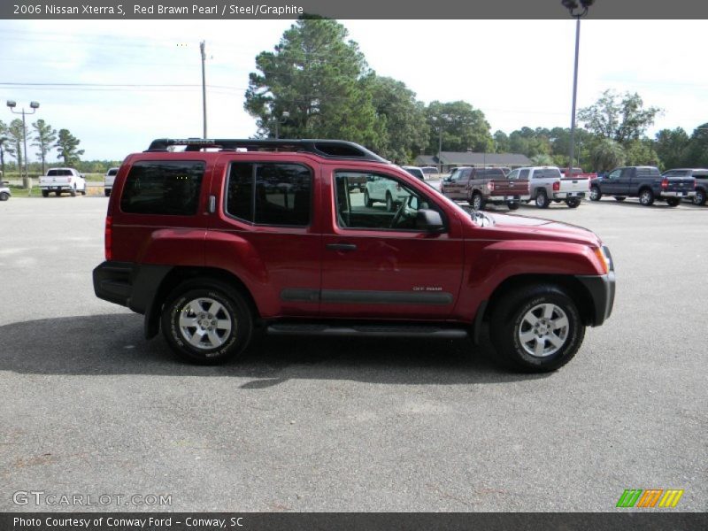 Red Brawn Pearl / Steel/Graphite 2006 Nissan Xterra S