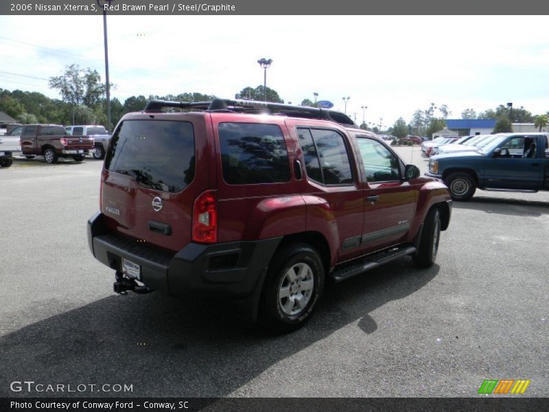 Red Brawn Pearl / Steel/Graphite 2006 Nissan Xterra S