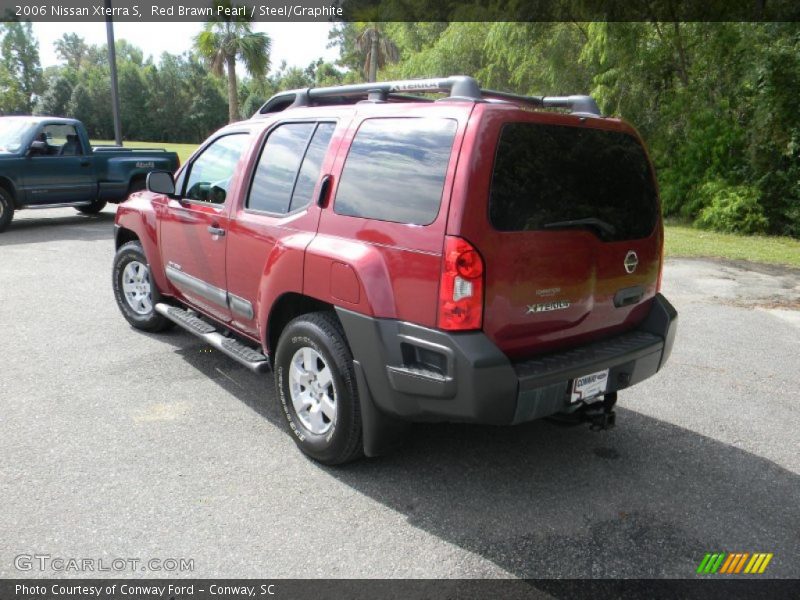 Red Brawn Pearl / Steel/Graphite 2006 Nissan Xterra S