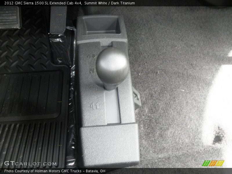 Summit White / Dark Titanium 2012 GMC Sierra 1500 SL Extended Cab 4x4
