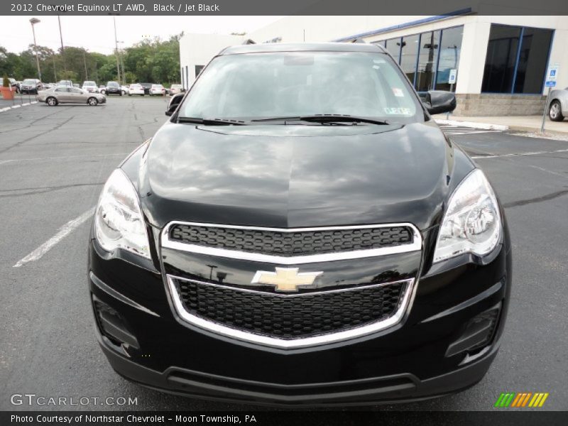Black / Jet Black 2012 Chevrolet Equinox LT AWD