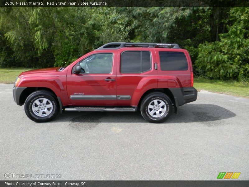 Red Brawn Pearl / Steel/Graphite 2006 Nissan Xterra S